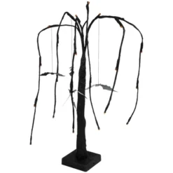 Northlight Pre-Lit Glittered Halloween Willow Tree With Bats - 24" - LED Orange Lights 12 Northlight Pre-Lit Glittered Halloween Willow Tree With Bats - 24" - LED Orange Lights -Festival GUEST 58c8cf10 62db 4482 8fe0 7ee84a9c53dc