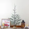 Northlight 3 FT Snow Covered Slim Pine Artificial Christmas Tree With Jute Base - Unlit 2 Northlight 3 FT Snow Covered Slim Pine Artificial Christmas Tree With Jute Base - Unlit -Festival GUEST 5ae4d668 07b2 4b2f a8a7 a44cc0532841