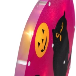 Northlight Lighted Owl And Jack O' Lantern Halloween Window Decoration - 13.75" -Festival GUEST 5c102c5c 7385 40af 878d 41254fbd480a