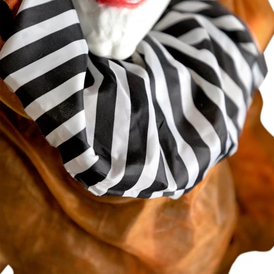Northlight LED Lighted Sound Activated Clown Halloween Decoration - 46" 8 Northlight LED Lighted Sound Activated Clown Halloween Decoration - 46" - Image 6