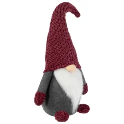 Northlight Standing Gnome With Knitted Hat Christmas Decoration - 18" - Mauve And Gray -Festival GUEST 5cddc5db 56b6 487f a475 aba2bef2fe90