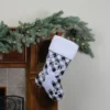 Northlight 20.5" Black And White Plaid Rustic Reindeer Snowflake Christmas Stocking 2 Northlight 20.5" Black And White Plaid Rustic Reindeer Snowflake Christmas Stocking -Festival GUEST 5e7345fe baa1 41f7 a249 5b2c3733f4a9