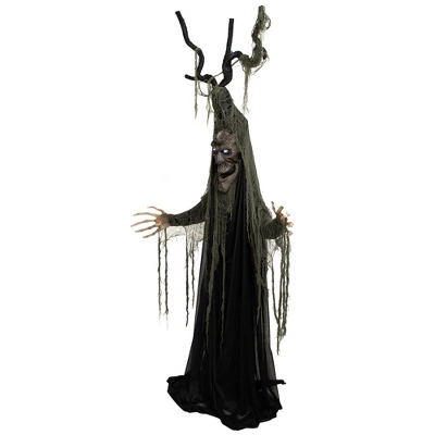 Northlight LED Lighted And Animated Tree Man Halloween Decoration - 7' 5 Northlight LED Lighted And Animated Tree Man Halloween Decoration - 7' - Image 3