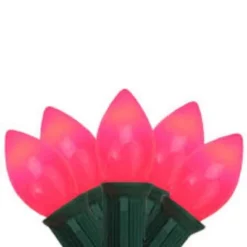 Northlight Opaque C9 Christmas String Lights - Hot Pink - 24' Green Wire - 25ct -Festival GUEST 621a3faa 5713 4831 8dc1 5607a7450df7