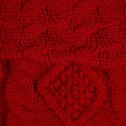 Northlight Cable Knit Christmas Stocking With Cuff - 21.5" - Red -Festival GUEST 631a31c0 69c2 4386 8f72 a57bfd1ed1a4