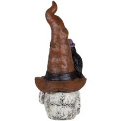 Northlight Skull In Witches Hat With Crow Halloween Decoration - 22.75" -Festival GUEST 642350ed 54ce 4063 bd88 b7f8ae75c6b8