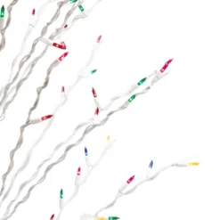 Northlight 4' Prelit Artificial Christmas Tree White Lighted Cascade Twig Outdoor Decoration - Multi-Color Lights 18 Northlight 4' Prelit Artificial Christmas Tree White Lighted Cascade Twig Outdoor Decoration - Multi-Color Lights -Festival GUEST 662325c0 5a56 4dcb b048 29de68550008