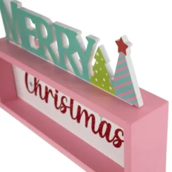 Northlight Lighted "Merry Christmas" Shadow Box Christmas Tree Decoration - 10" - Multicolor -Festival GUEST 689a0826 9c13 4ff8 bb07 a0d3b1fd170d