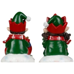 Northlight Festive Elves Christmas Stocking Holders - 5" - Set Of 2 -Festival GUEST 68b7ade7 b132 421d b768 eb4bbfbe0d2c
