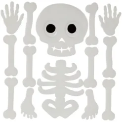 Northlight Set Of 4 Double Sided Halloween Gel Window Clings -Festival GUEST 6934992f e772 40ed 8487 8e53db463eb4