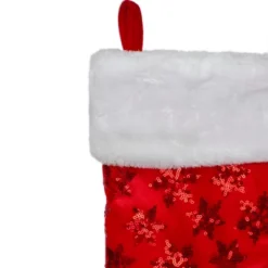 Northlight 20.5" Red And White Sequin Snowflake Christmas Stocking -Festival GUEST 6a7ccf37 a635 47c0 bf63 1734dc822053