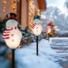 Northlight Lighted Snowmen Christmas Outdoor Pathway Markers - 16" - Set Of 3 -Festival GUEST 6bdde614 51d9 45c6 8bda 57ce433d50b3
