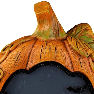 Northlight Witch Stirring Flickering Cauldron Scene Inside Pumpkin Halloween Decoration - 13" - LED Orange Light 7 Northlight Witch Stirring Flickering Cauldron Scene Inside Pumpkin Halloween Decoration - 13" - LED Orange Light - Image 5