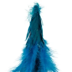 Northlight Small Two-Tone Layered Feathers Cone Tree Christmas Decoration - 16" - Turquoise -Festival GUEST 6d9b4c19 23aa 492b bef9 249488e71a22