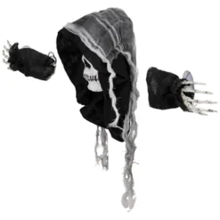 Northlight 10" Spooky Skeleton 3-D Halloween Window Decoration -Festival GUEST 730731a2 a259 4355 819b 5d242055fe8d