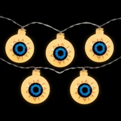 Northlight LED Bloodshot Eyeball Halloween Lights - 4.5' Clear Wire - Warm White Lights - 10ct 9 Northlight LED Bloodshot Eyeball Halloween Lights - 4.5' Clear Wire - Warm White Lights - 10ct -Festival GUEST 76990e24 92ab 4249 9102 88ce9051bb14