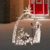Northlight 41" LED Lighted Holy Family Nativity Scene Outdoor Christmas Decoration -Festival GUEST 7773c73d 77eb 428b 986e 32e359c9ffca