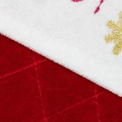 Northlight 19" Quilted Red Velvet HO! HO! HO! Embroidered Christmas Stocking -Festival GUEST 7888a7c3 86ad 4505 affe 982295a10c8f