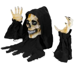 Northlight 8" LED Lighted Grim Reaper With Sound Outdoor Halloween Decoration -Festival GUEST 7a9c934e 88a6 4e1f a695 0c800dd3788c