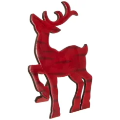 Northlight Glossy Standing Reindeer Christmas Decoration - 8" - Red -Festival GUEST 7b41ceda 5bb6 4638 80e3 fcd08b158e4e
