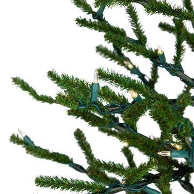 Northlight Alpine Coral Artificial Christmas Tree With Metal Base - 3' - Clear Lights 5 Northlight Alpine Coral Artificial Christmas Tree With Metal Base - 3' - Clear Lights - Image 3
