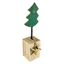 Northlight Metal Tree With Stars And Chunky Wooden Base Christmas Decoration - 16.75" - Green 8 Northlight Metal Tree With Stars And Chunky Wooden Base Christmas Decoration - 16.75" - Green -Festival GUEST 7b7b211b e9e0 4518 a412 77e63d3b42a2