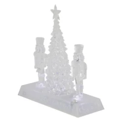 Northlight LED Lighted Icy Crystal Nutcracker And Christmas Tree Decoration - 9" - White Lights 10 Northlight LED Lighted Icy Crystal Nutcracker And Christmas Tree Decoration - 9" - White Lights -Festival GUEST 7e46ae7c 56da 4efa 8543 be81ee841989