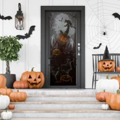 Northlight Jack O' Lantern In Graveyard Halloween Door Decoration - 70.75" -Festival GUEST 860d2eb8 05f3 4212 8640 85f2f14a8984