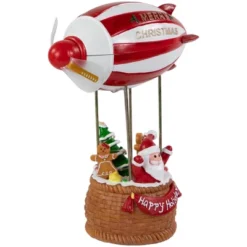 Northlight Musical And Animated Blimp And Santa Christmas Decoration - 8.5" - Red And White 11 Northlight Musical And Animated Blimp And Santa Christmas Decoration - 8.5" - Red And White -Festival GUEST 871e3a26 3241 45be bcb1 308104acd6ca
