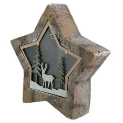 Northlight LED Lighted Star With Reindeer In The Woods Scene Christmas Decoration - 13.25" 7 Northlight LED Lighted Star With Reindeer In The Woods Scene Christmas Decoration - 13.25" -Festival GUEST 874e2486 3767 41c7 a7fc 7c8c8f09e9a3