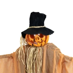 Northlight Lighted And Animated Jack-O'-Lantern Scarecrow Halloween Decoration - 6' -Festival GUEST 878d1af5 efa1 421f 99d3 0bf2ca97a959