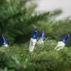 Northlight Mini Incandescent Christmas Lights - Blue - 7' White Wire - 35ct 2 Northlight Mini Incandescent Christmas Lights - Blue - 7' White Wire - 35ct -Festival GUEST 89bf4103 5811 4c49 83e8 ea3183359aee