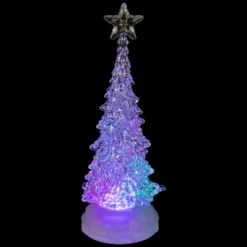 Northlight LED Lighted Acrylic Christmas Tree Decoration - 10.5" - Multi-Color Lights -Festival GUEST 89d9adaa 544b 48ff 9b04 64b1d76ee05c