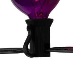 Northlight G40 Globe Halloween Lights - Orange And Purple - 9' Black Wire - 10ct -Festival GUEST 92d805f7 8b70 4d3a b67c 6deed5ced827