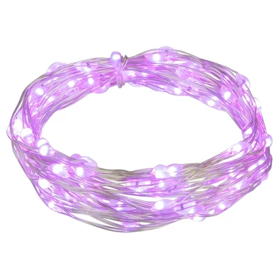 Northlight 100ct Purple LED Micro Fairy Lights, 16ft Copper Wire 3 Northlight 100ct Purple LED Micro Fairy Lights, 16ft Copper Wire
