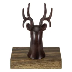 Northlight 7.5" Brown Marbled Buck Deer Head Christmas Stocking Holder -Festival GUEST 9a06275d ca1e 4948 93a6 36bb3121193d