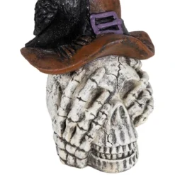 Northlight Skull In Witches Hat With Crow Halloween Decoration - 22.75" -Festival GUEST 9ae251fd b56f 42a0 8a9f 78e8ed33bab2