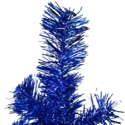 Northlight Artificial Tinsel Christmas Tree - 3' - Blue - Unlit -Festival GUEST 9c5f22cc a18a 4e29 9af4 4da1cc6da868