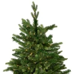 Northlight Real Touch™️ Pre-Lit Full Riverton Fir Artificial Christmas Tree - 7.5' - Candlelight Clear LED Lights -Festival GUEST 9ebf1504 f5b3 4baf b167 b967d00a9ccc