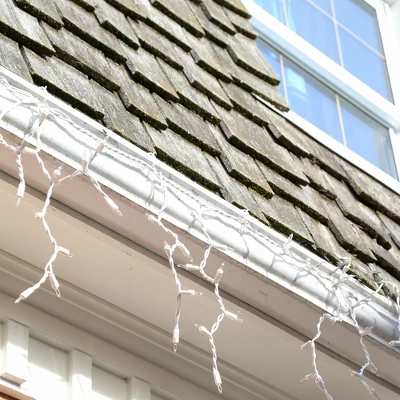 Northlight All In One Outdoor Gutter Shingle Clips For Christmas Lights - Pack Of 100 3 Northlight All In One Outdoor Gutter Shingle Clips For Christmas Lights - Pack Of 100