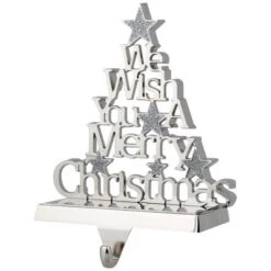 Northlight We Wish You A Merry Christmas Tree Stocking Holder - 6.25" -Festival GUEST 9fb2f1a1 6530 47a6 adeb 2b8ddc506e9e