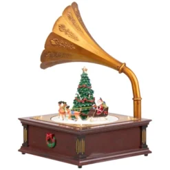 Northlight LED Lighted And Musical Gramophone Animated Christmas Decoration - 14" 12 Northlight LED Lighted And Musical Gramophone Animated Christmas Decoration - 14" -Festival GUEST a920aea9 d355 4c05 9747 6a6843a5a92a