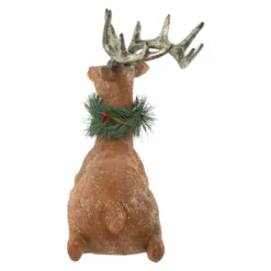 Northlight Glittered Sitting Deer With Pine Neck Wreath Christmas Decoration - 10" 12 Northlight Glittered Sitting Deer With Pine Neck Wreath Christmas Decoration - 10" -Festival GUEST aa3a0cd5 7bc4 45dc a0a2 3757414c110c
