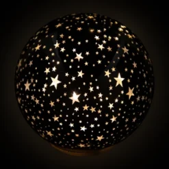 Northlight LED Lighted Stars Glass Globe Christmas Decoration - 6" - Gold -Festival GUEST ae2b8f96 9381 4c26 8561 17a49f5675ff
