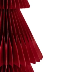 Northlight Accordion Honeycomb Foldable Paper Christmas Tree - 3' - Red -Festival GUEST af9f82ed e5eb 456c 8388 a95370084bfa