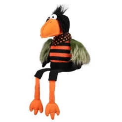 Northlight Plush Sitting Crow Halloween Decoration With Dangling Legs - 17" 7 Northlight Plush Sitting Crow Halloween Decoration With Dangling Legs - 17" -Festival GUEST b421b9f1 3048 45b1 a7f9 08dbb5ad7cc2