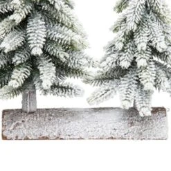 Northlight Frosted Pine Tree Duo Christmas Decoration - 12" - Unlit 11 Northlight Frosted Pine Tree Duo Christmas Decoration - 12" - Unlit -Festival GUEST b49d3a34 6433 487b bd7b e012e3020286