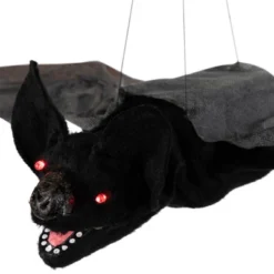 Northlight LED Lighted Animated Halloween Bat With Wings - 48" 12 Northlight LED Lighted Animated Halloween Bat With Wings - 48" -Festival GUEST b60411de 7698 429e 80e9 8375993f97bd