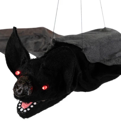 Northlight LED Lighted Animated Halloween Bat With Wings - 48" 7 Northlight LED Lighted Animated Halloween Bat With Wings - 48" - Image 5