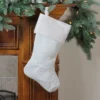 Northlight Quilted Christmas Stocking With Velvet Cuff - 19" - Cream And White 1 Northlight Quilted Christmas Stocking With Velvet Cuff - 19" - Cream And White -Festival GUEST b6c4e9f6 9c7d 4cde afcf 9b4d5e9fcb09
